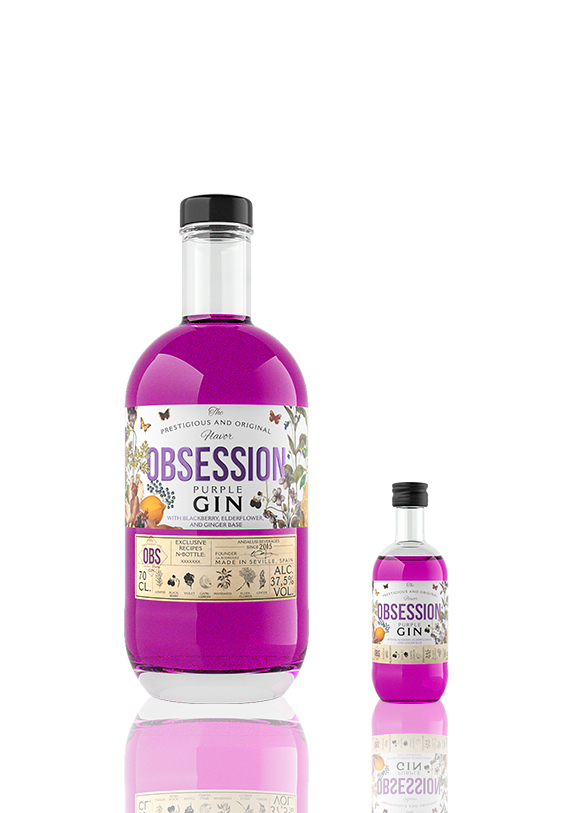 Obsession Gin Purple | Andalusí Licores