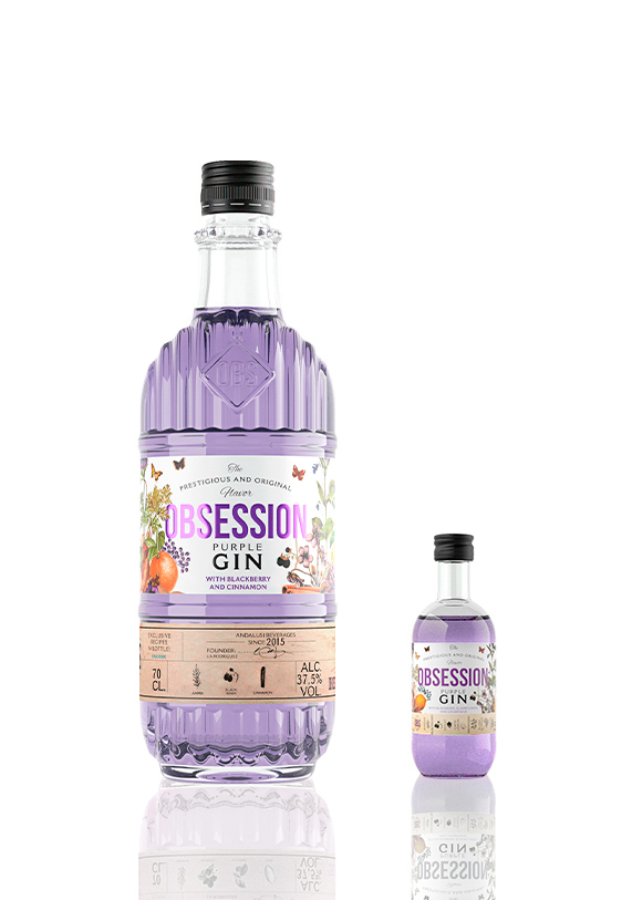 Obsession Gin Purple| Andalusí Destilerías