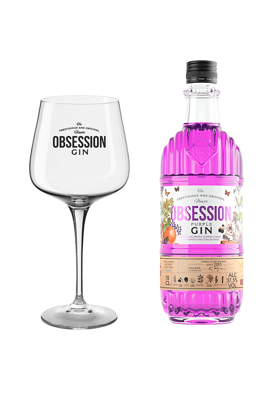 Obsession Gin Purple | Andalusí Licores