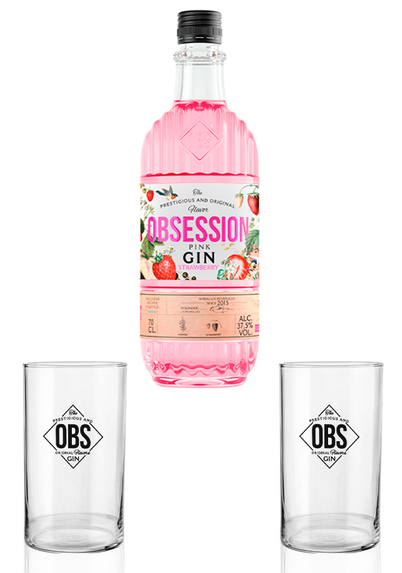 Obsession Gin Strawberry | Andalusí Destilerías