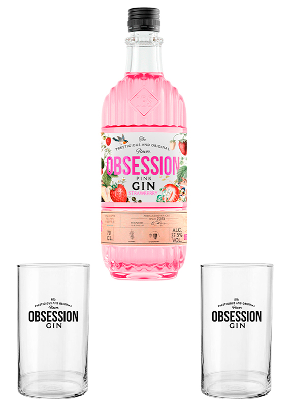 Obsession Gin Strawberry | Andalusí Destilerías